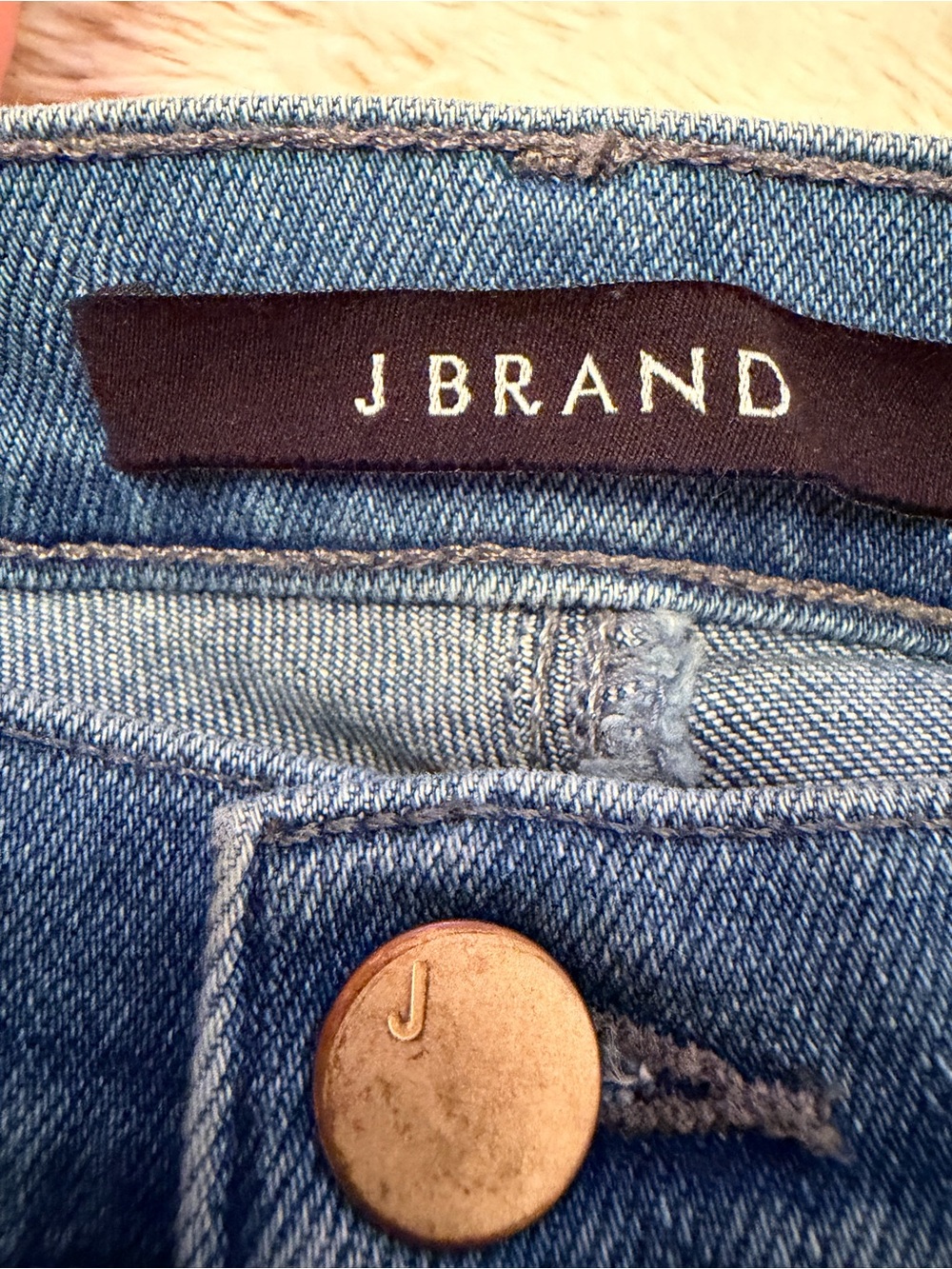 👖 J Brand Selena Cropped Kick Flare Bootcut Light Blue Jeans Y2K Quiet Luxury - Picture 5 of 15